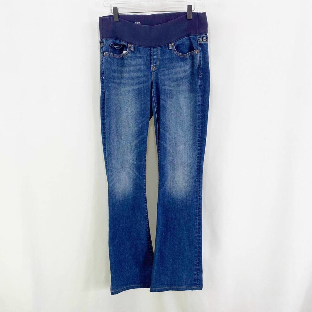 Maternity GAP Women's Boot Cut Jeans - Blue